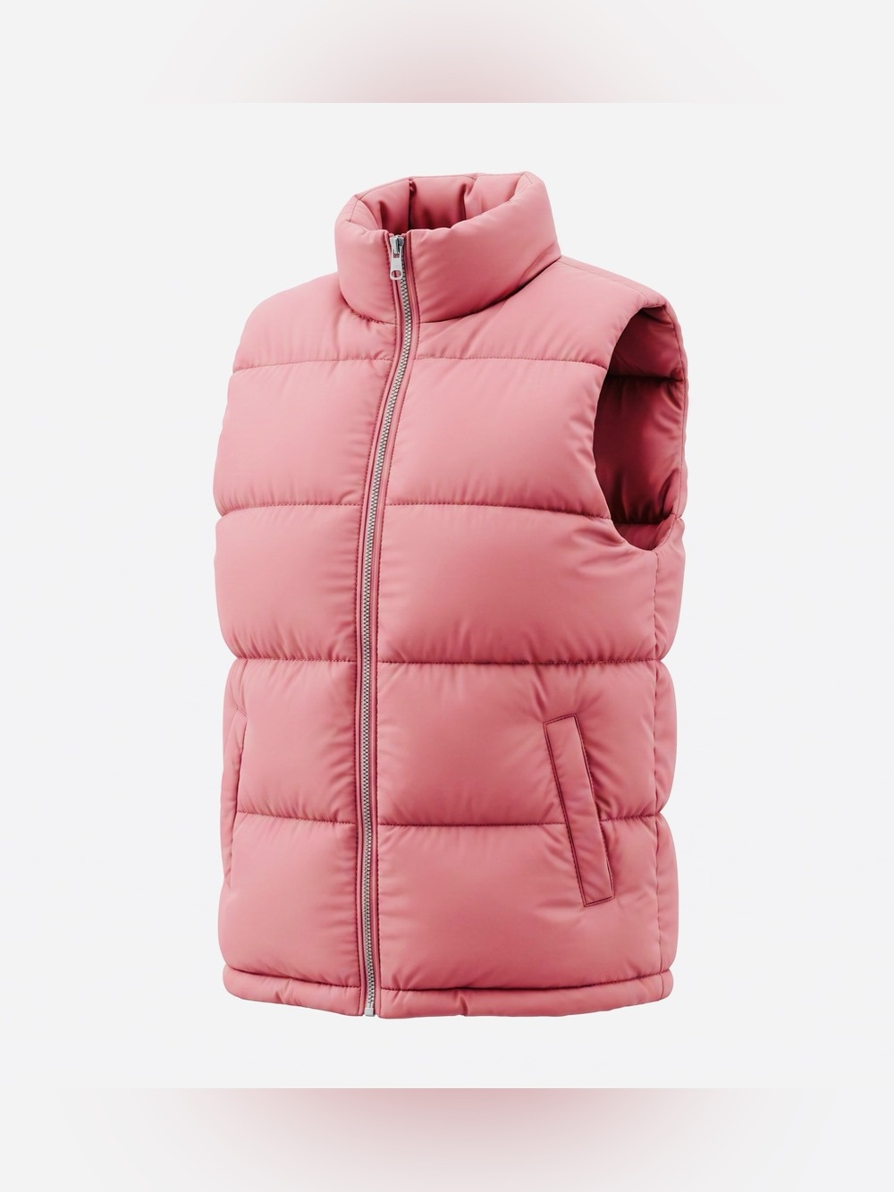 Old Navy Coral Pink Fleece Women’s Vest - Size XS, Like New